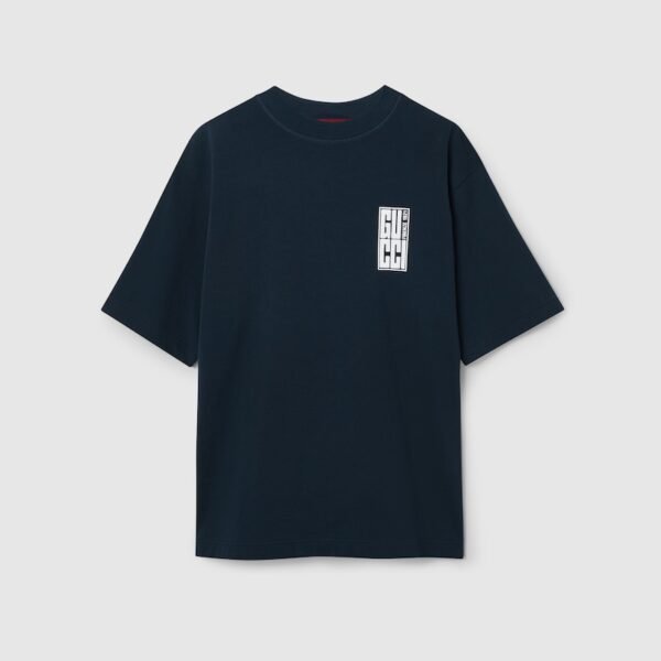 cotton jersey T Shirt with Print